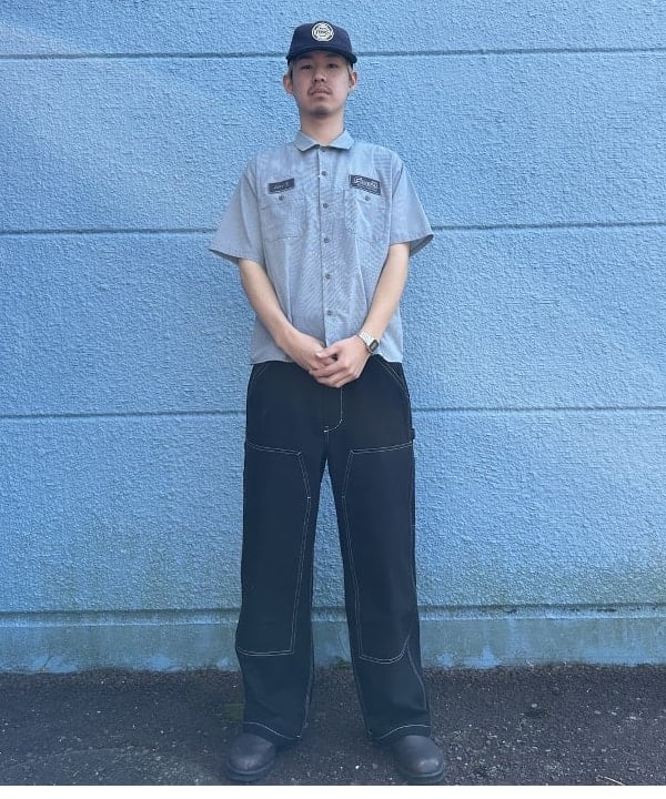 BEAMS HEARTのGMS ミニチェック ワークシャツを使ったコーディネートを紹介します。｜Rakuten Fashion(楽天ファッション／旧楽天ブランドアベニュー)5915910