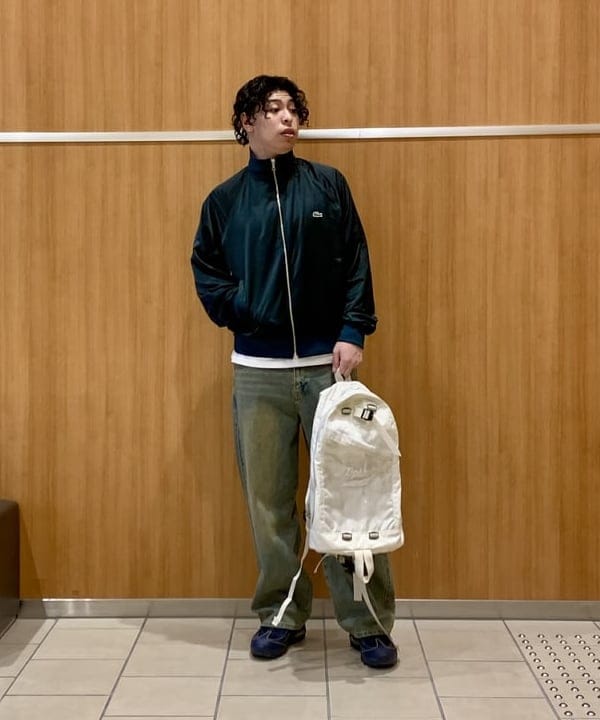 BEAMS MENのブラスト ワイド ストレート デニムを使ったコーディネートを紹介します。｜Rakuten Fashion(楽天ファッション／旧楽天ブランドアベニュー)5916031