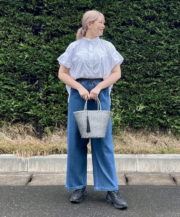 BEAMS HEARTのビッグ シルエット シャツを使ったコーディネートを紹介します。｜Rakuten Fashion(楽天ファッション／旧楽天ブランドアベニュー)5916072