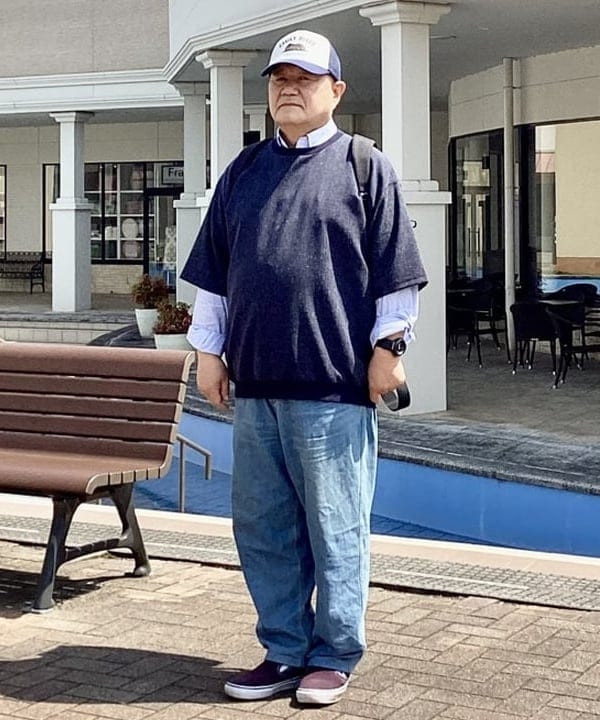 BEAMS HEARTの麻混 メランジ Tシャツを使ったコーディネートを紹介します。｜Rakuten Fashion(楽天ファッション／旧楽天ブランドアベニュー)5916352