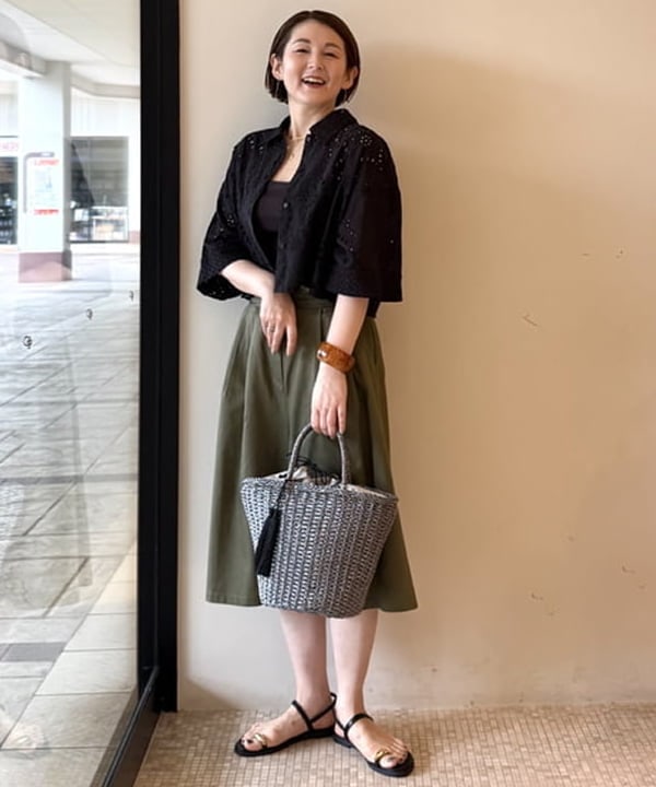 BEAMS HEARTのカップ付き キャミソールを使ったコーディネートを紹介します。｜Rakuten Fashion(楽天ファッション／旧楽天ブランドアベニュー)5916445