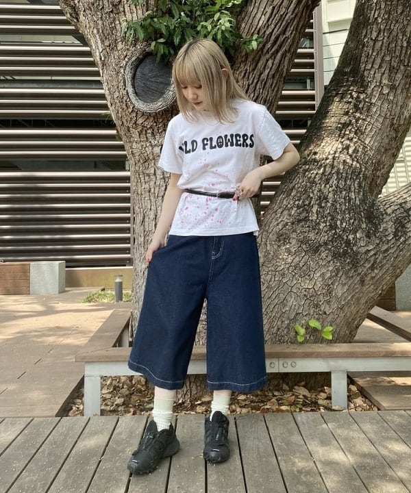 BEAMS WOMENの【別注】NOMARHYTHM TEXTILE / Tシャツを使ったコーディネートを紹介します。｜Rakuten Fashion(楽天ファッション／旧楽天ブランドアベニュー)5916480