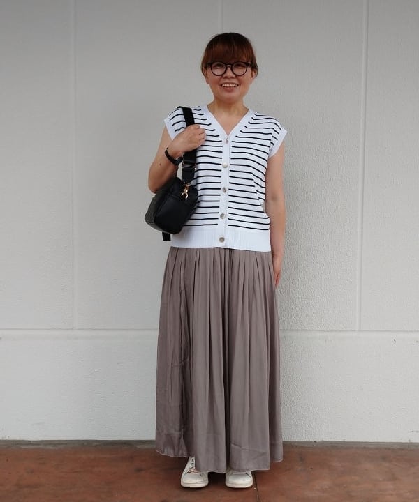 BEAMS HEARTのフリンジ ショルダーバッグ 25AW レディース オンオフ兼用 ポケット付き 合皮 ギフトを使ったコーディネートを紹介します。｜Rakuten Fashion(楽天ファッション／旧楽天ブランドアベニュー)5916584