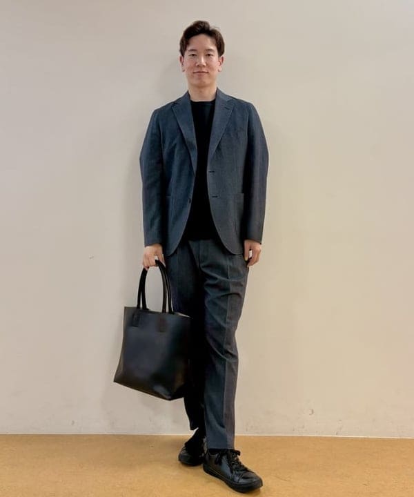 BEAMS HEARTの【セットアップ対応】三者混 ドビー 2ボタン ジャケット(S~XL)を使ったコーディネートを紹介します。｜Rakuten Fashion(楽天ファッション／旧楽天ブランドアベニュー)5916588