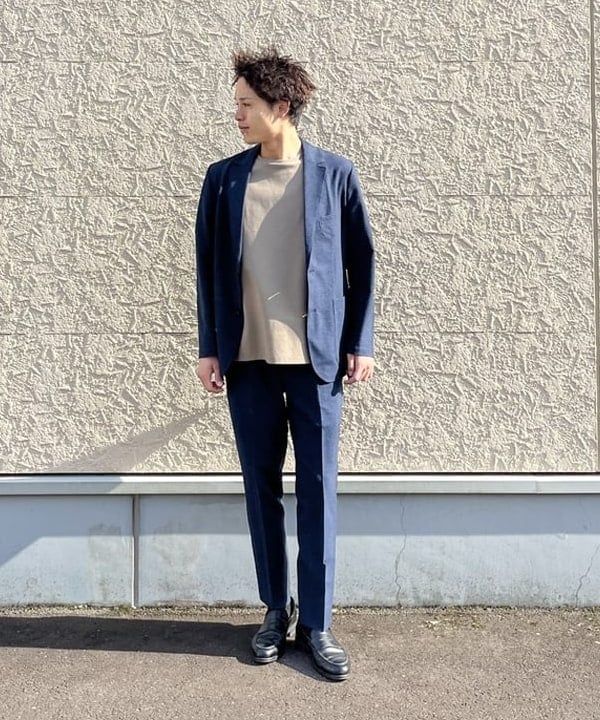 BEAMS HEARTのラグジュアリーポンチ クルーネック Tシャツ 25SS(S~XL)を使ったコーディネートを紹介します。｜Rakuten Fashion(楽天ファッション／旧楽天ブランドアベニュー)5916606