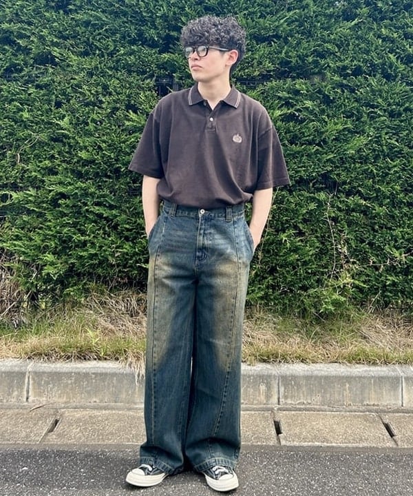 BEAMS HEARTのフェード エンブレム 鹿の子 ポロシャツを使ったコーディネートを紹介します。｜Rakuten Fashion(楽天ファッション／旧楽天ブランドアベニュー)5916620