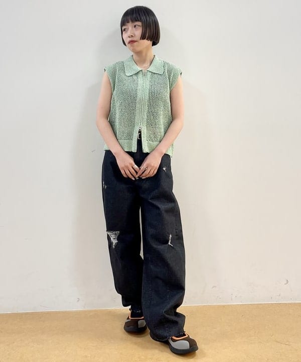 BEAMS HEARTのカップ付き クロップド タンクトップを使ったコーディネートを紹介します。｜Rakuten Fashion(楽天ファッション／旧楽天ブランドアベニュー)5916712