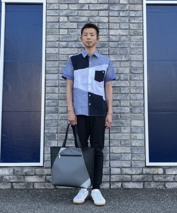 BEAMS HEARTのフェイクレザー 切替 トートバッグを使ったコーディネートを紹介します。｜Rakuten Fashion(楽天ファッション／旧楽天ブランドアベニュー)5916800