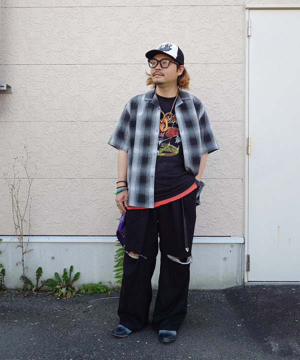 BEAMS HEARTのHAV-A-HANK / ソリッド バンダナを使ったコーディネートを紹介します。｜Rakuten Fashion(楽天ファッション／旧楽天ブランドアベニュー)5917018