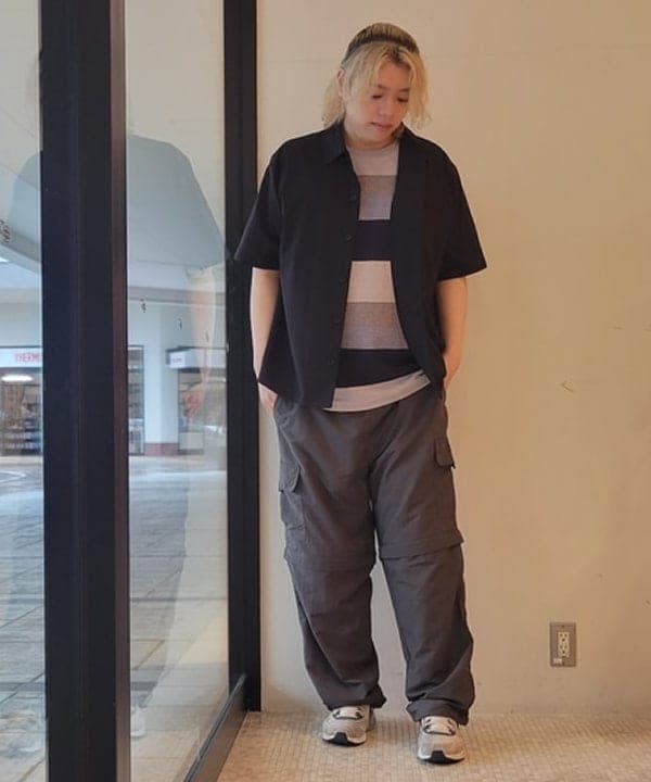 BEAMS HEARTのクレープ ボーダー ポケット Tシャツを使ったコーディネートを紹介します。｜Rakuten Fashion(楽天ファッション／旧楽天ブランドアベニュー)5917087