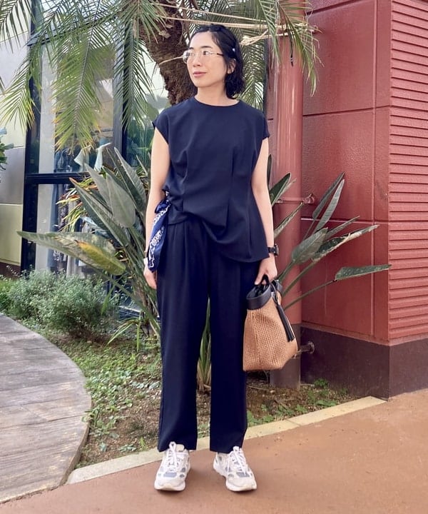 BEAMS HEARTの2WAY レース編み バッグを使ったコーディネートを紹介します。｜Rakuten Fashion(楽天ファッション／旧楽天ブランドアベニュー)5917175