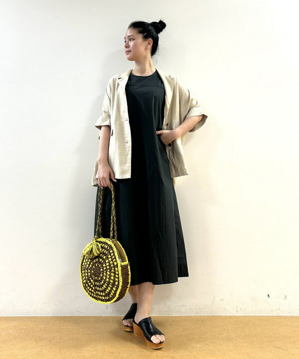 BEAMS HEARTのフレンチスリーブ ジャケット 25SS 夏 半袖ジャケット レディースを使ったコーディネートを紹介します。｜Rakuten Fashion(楽天ファッション／旧楽天ブランドアベニュー)5917190