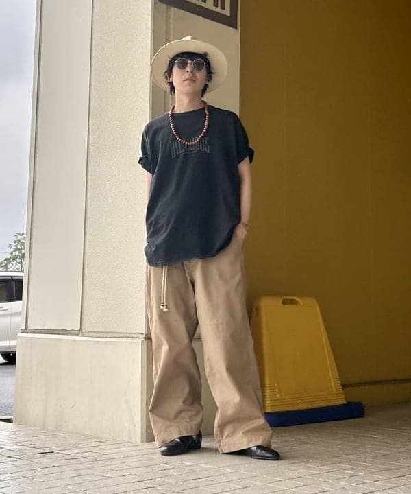 BEAMS HEARTのフェード プリント Tシャツを使ったコーディネートを紹介します。｜Rakuten Fashion(楽天ファッション／旧楽天ブランドアベニュー)5917311