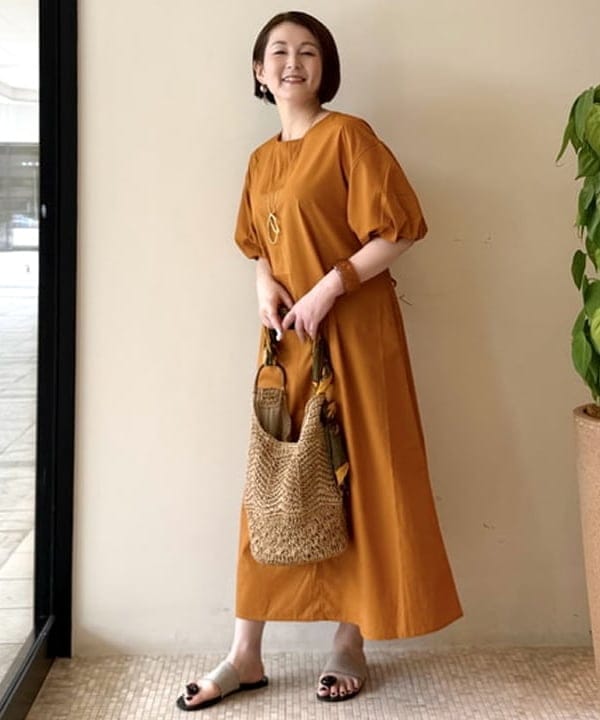BEAMS HEARTの袖 バルーン ワンピースを使ったコーディネートを紹介します。｜Rakuten Fashion(楽天ファッション／旧楽天ブランドアベニュー)5917368