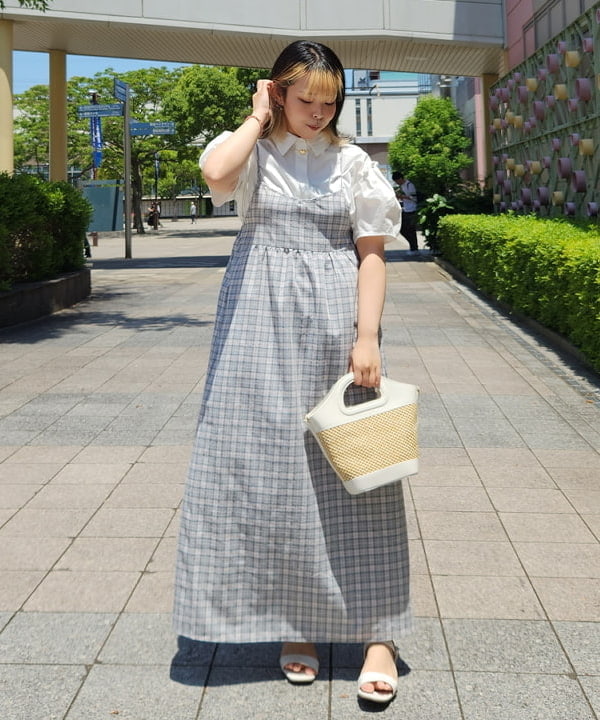 BEAMS HEARTのくり手ハンドル バッグ 25SS ショルダーバッグ レディースを使ったコーディネートを紹介します。｜Rakuten Fashion(楽天ファッション／旧楽天ブランドアベニュー)5917422