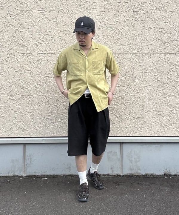 BEAMS HEARTのフェード ドビー オープンカラー シャツを使ったコーディネートを紹介します。｜Rakuten Fashion(楽天ファッション／旧楽天ブランドアベニュー)5917479