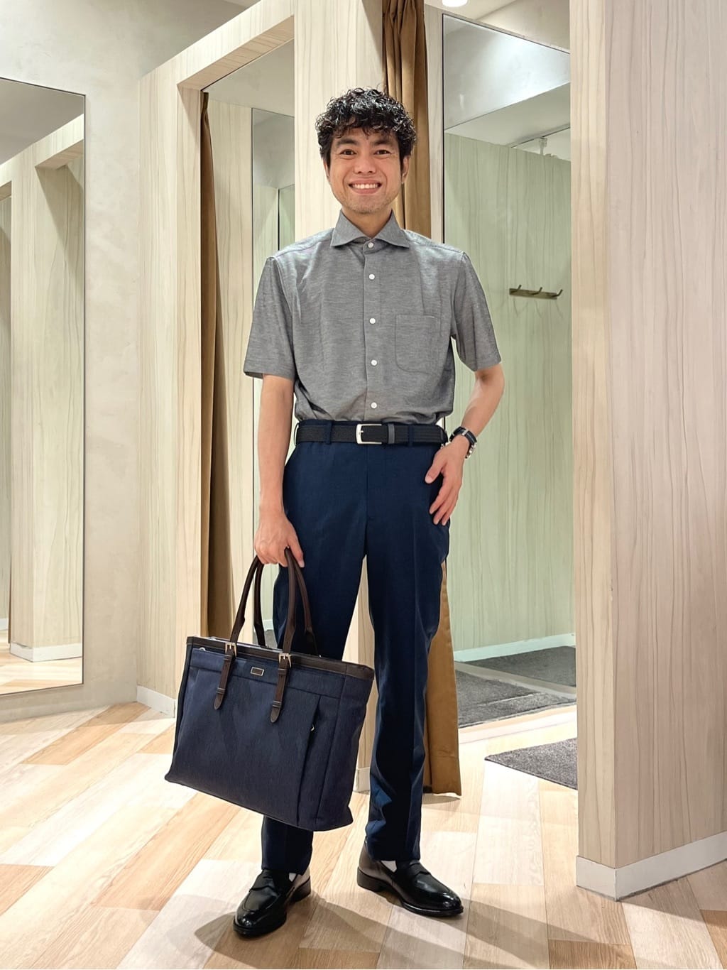 TAKEO KIKUCHIのドライカノコ シャツを使ったコーディネートを紹介します。｜Rakuten Fashion(楽天ファッション／旧楽天ブランドアベニュー)5920441