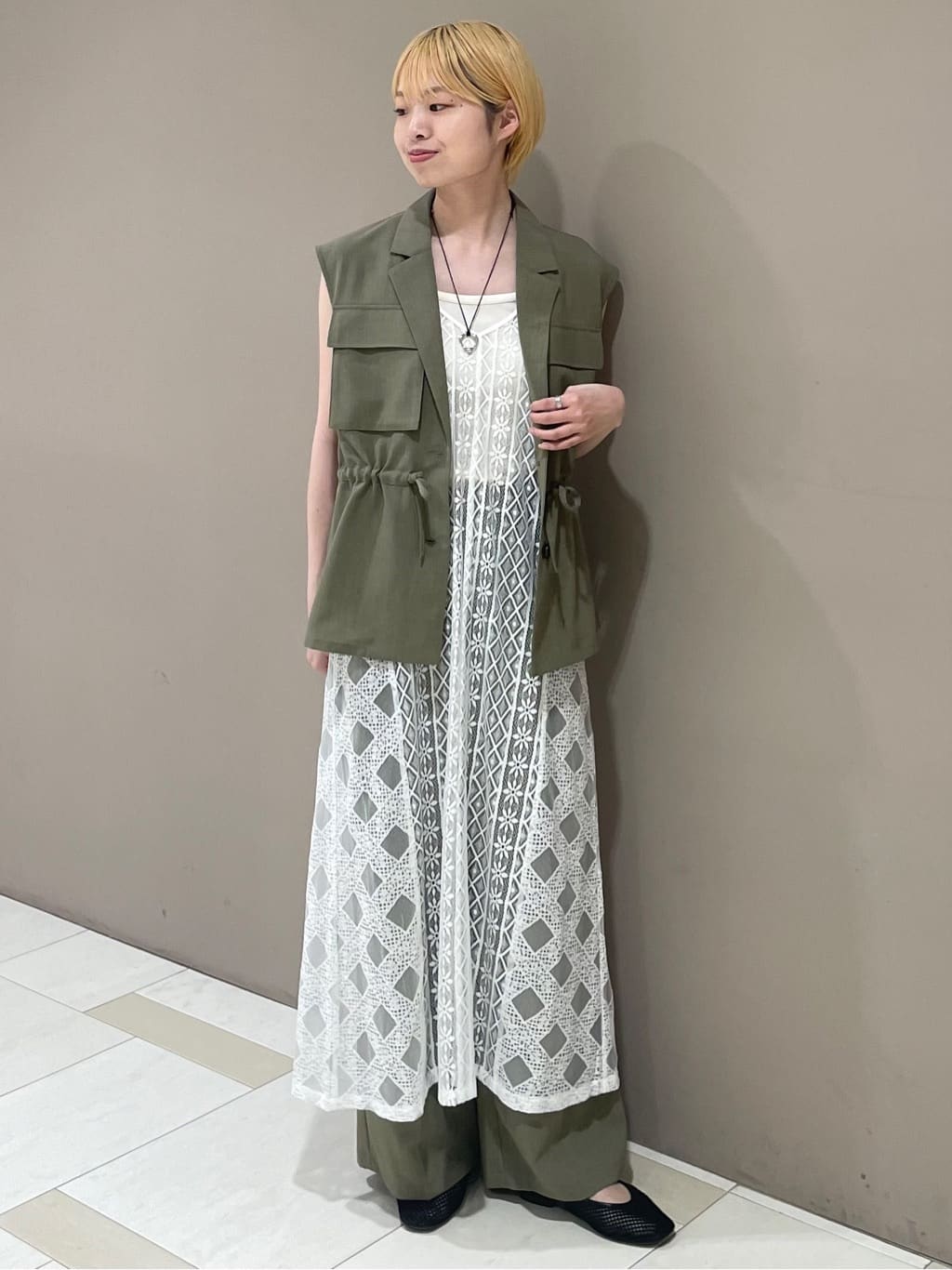 DOUX ARCHIVES | リネンライクサファリジレ | Rakuten Fashion(楽天
