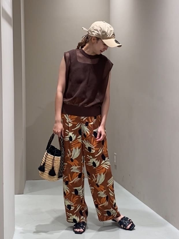 UNITED ARROWS LTD. OUTLET | アート フラワー プリント パンツ