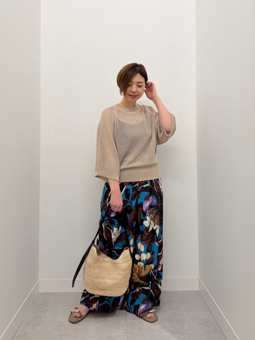 Vinのメッシュニットプルオーバーを使ったコーディネートを紹介します。｜Rakuten Fashion(楽天ファッション／旧楽天ブランドアベニュー)5922882