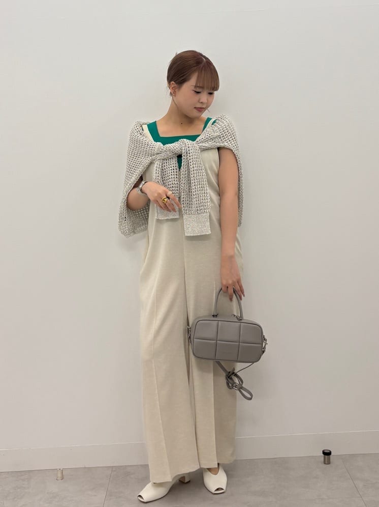 Vinの2WAYニットタンクトップを使ったコーディネートを紹介します。｜Rakuten Fashion(楽天ファッション／旧楽天ブランドアベニュー)5928082