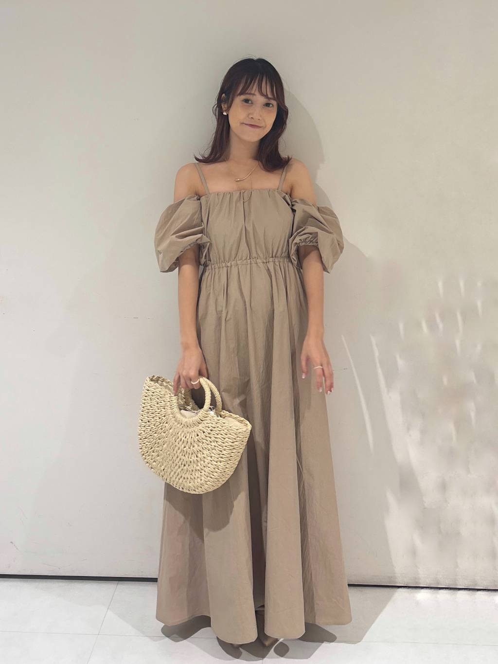 mysty womanの3WAYボリュームワンピースを使ったコーディネートを紹介します。｜Rakuten Fashion(楽天ファッション／旧楽天ブランドアベニュー)5928348