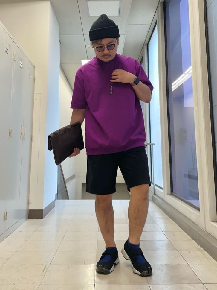 TAKEO KIKUCHIの【抗菌防臭/5サイズ展開】ハイゲージポンチ Tシャツを使ったコーディネートを紹介します。｜Rakuten Fashion(楽天ファッション／旧楽天ブランドアベニュー)5930244