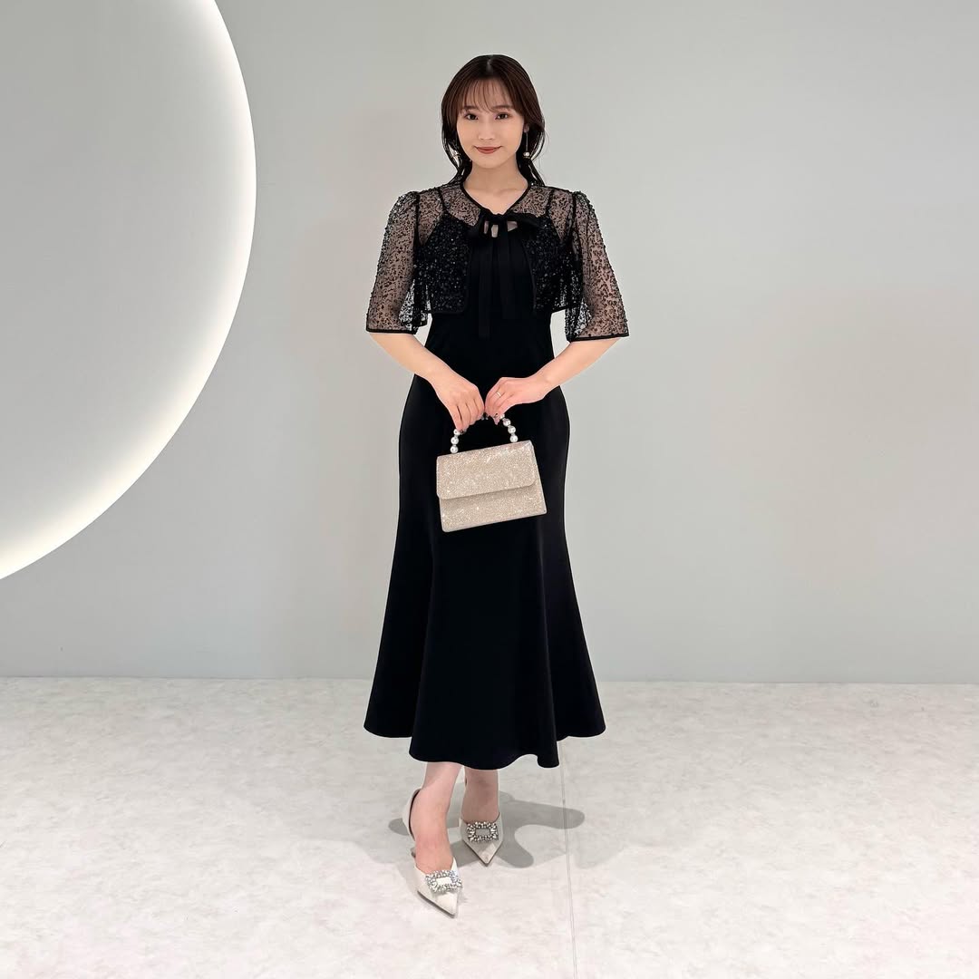 Leja | LEJA-ビジューボレロマーメイドワンピースドレス 結婚式