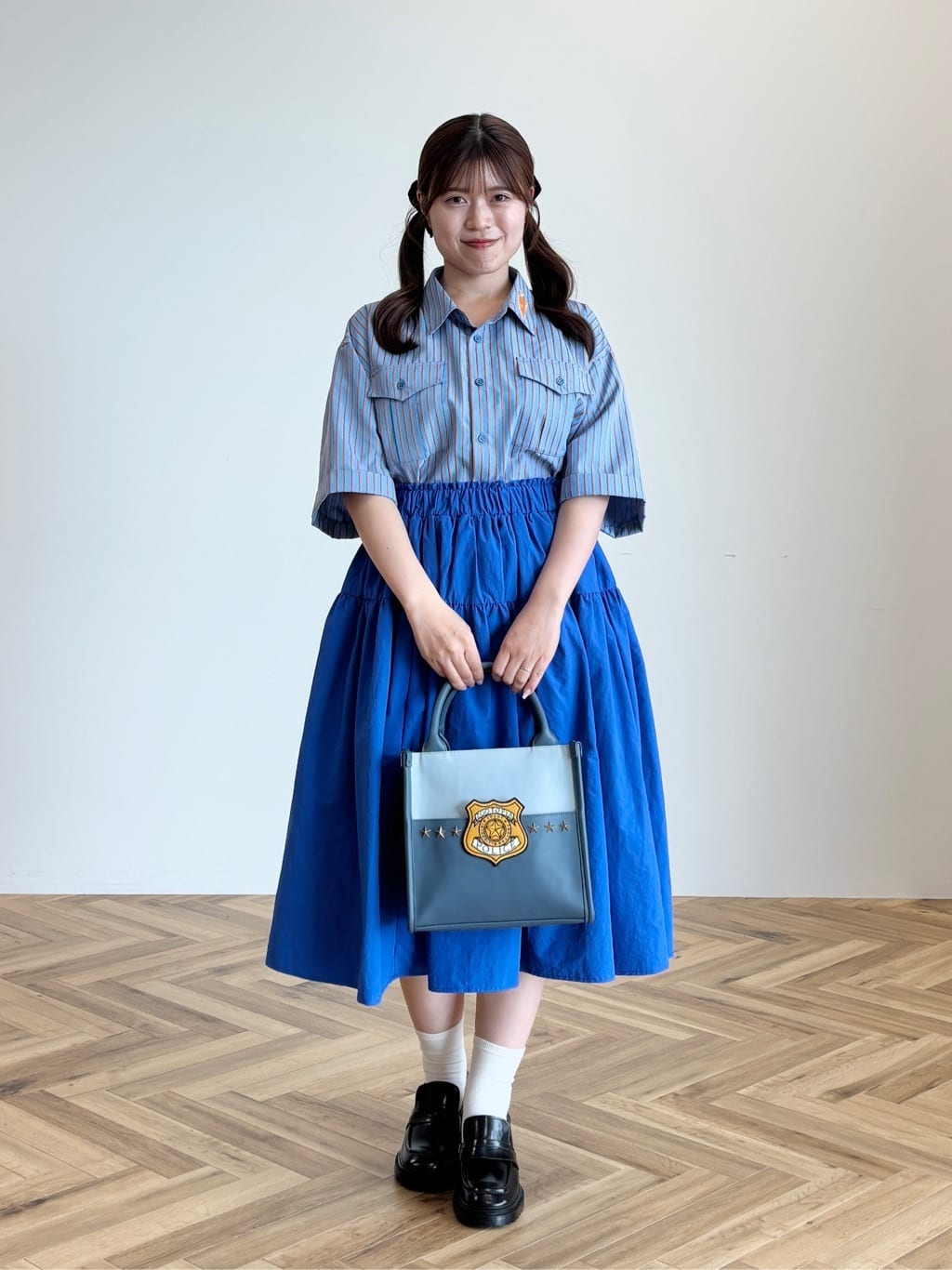 Areeam | ズートピア/ジュディ/ストライプシャツ | Rakuten Fashion