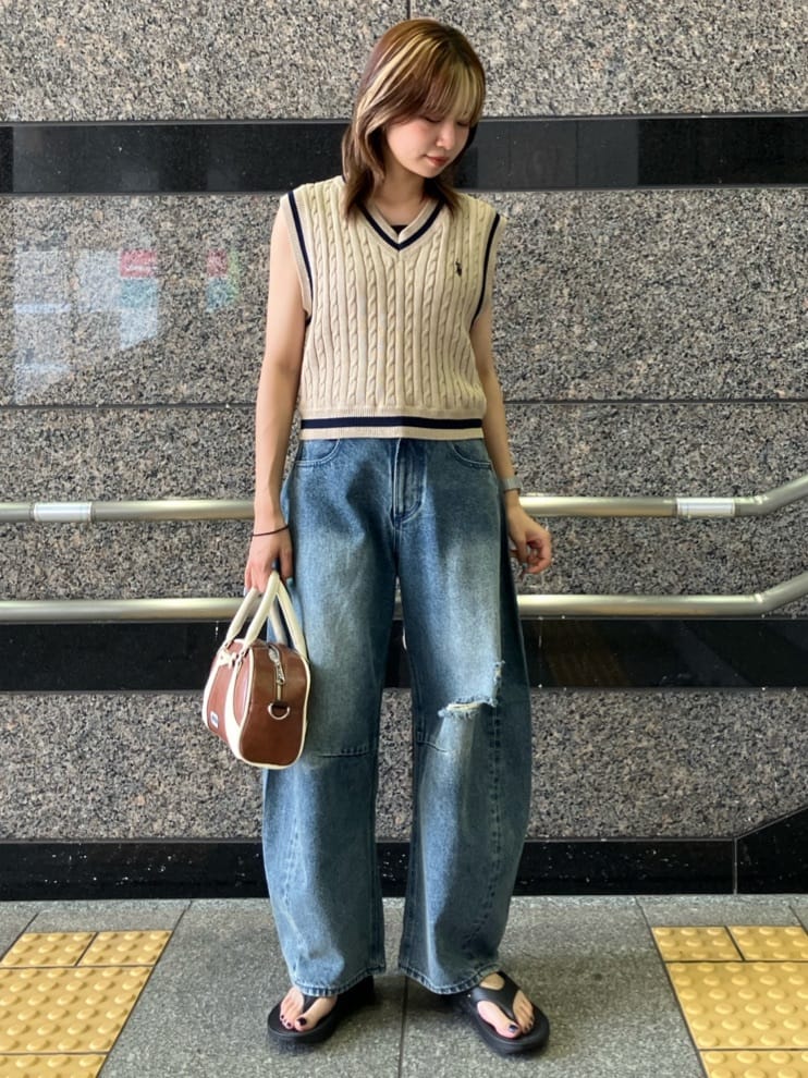 FREAK'S STORE | 別注 チルデンニットベスト 限定展開 25SS | Rakuten