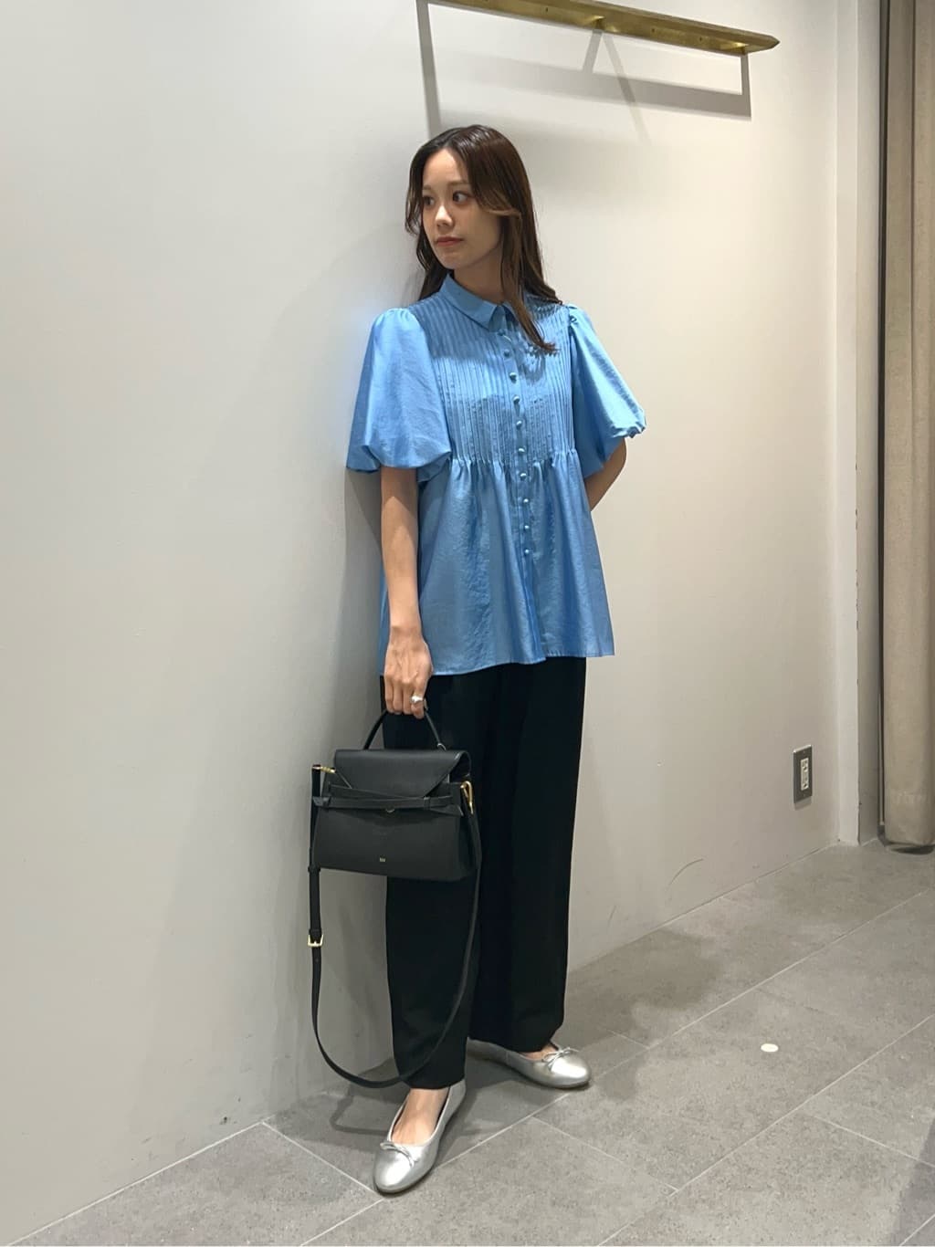 UNITED ARROWS LTD. OUTLET | シルキーピンタック ショートスリーブ