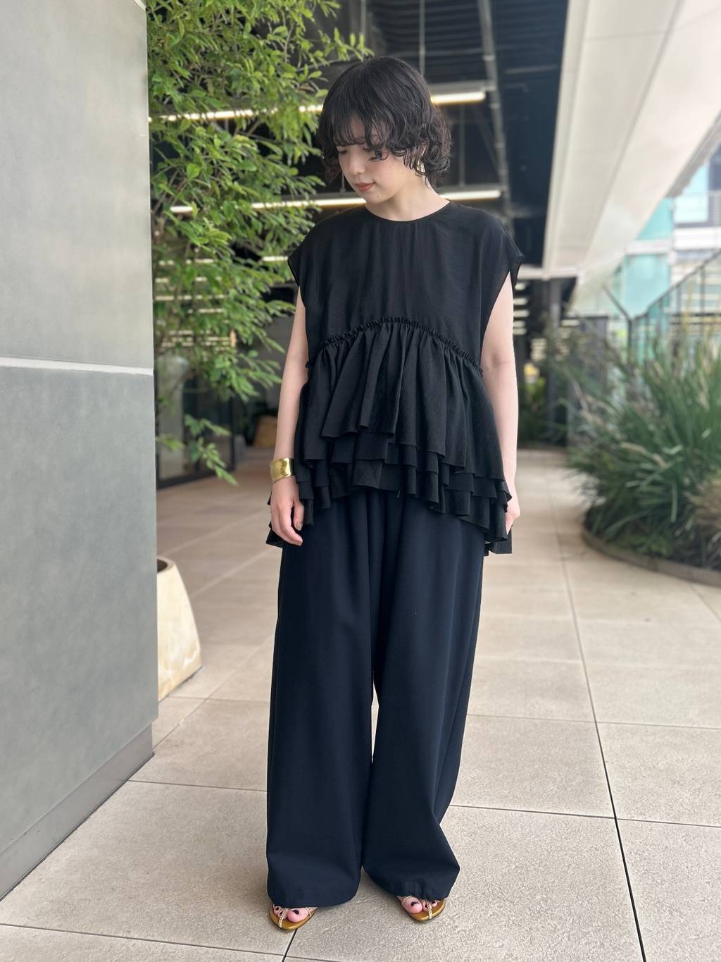 Curensology | シアーギャザーブラウス | Rakuten Fashion(楽天