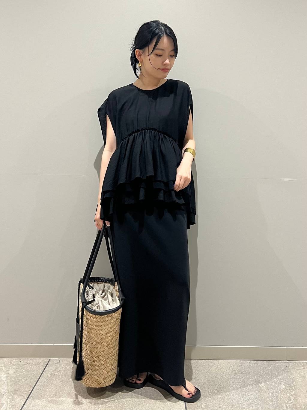 Curensology | シアーギャザーブラウス | Rakuten Fashion(楽天