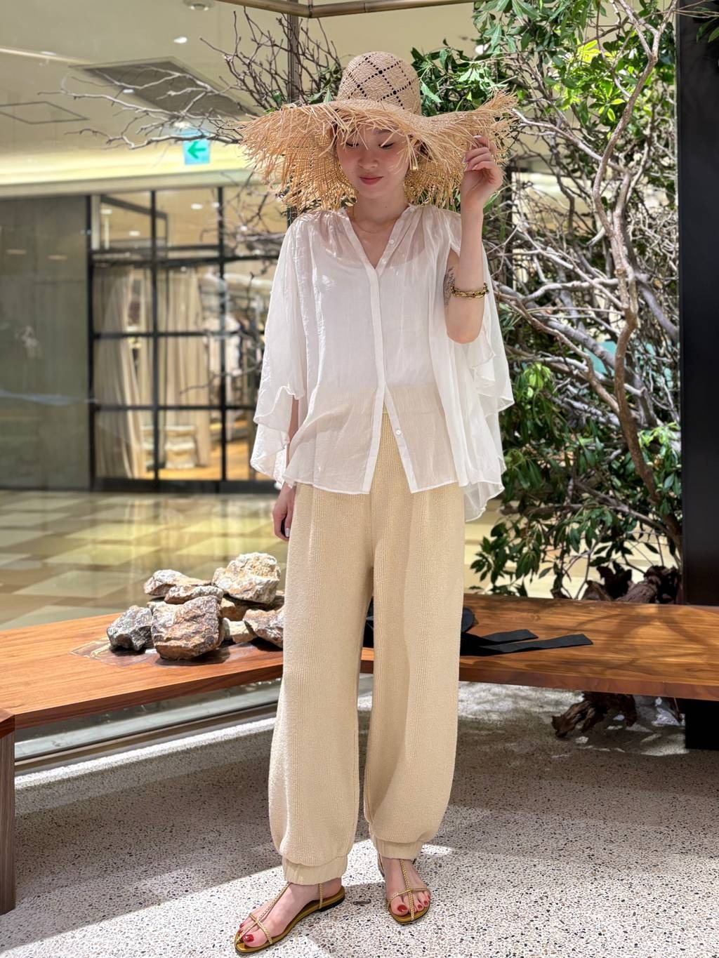 Curensology | カディライクケープブラウス | Rakuten Fashion(楽天