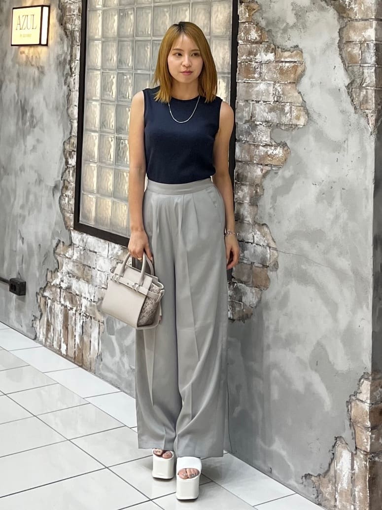 AZUL by moussy | フロントタックイージーワイドパンツ | Rakuten