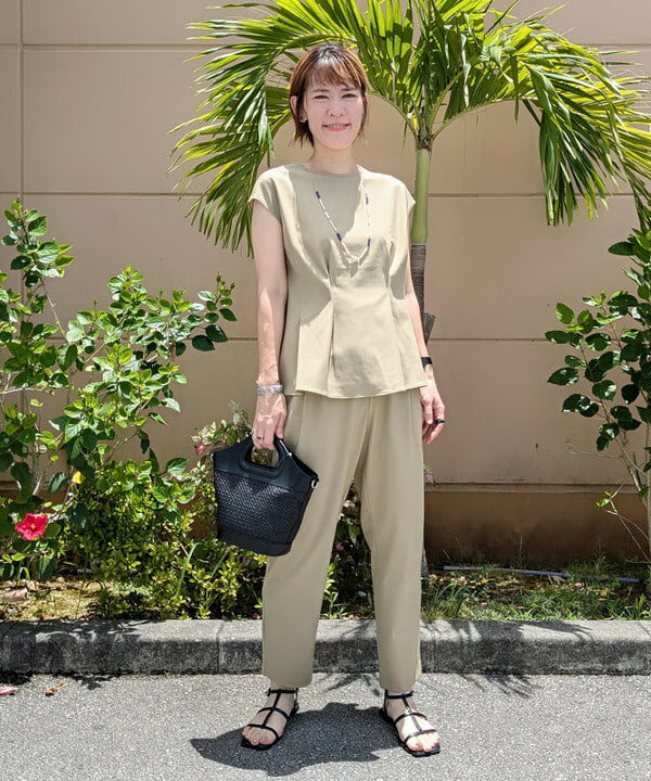 BEAMS HEARTのビーズ ミックス ロング ネックレスを使ったコーディネートを紹介します。｜Rakuten Fashion(楽天ファッション／旧楽天ブランドアベニュー)5940600