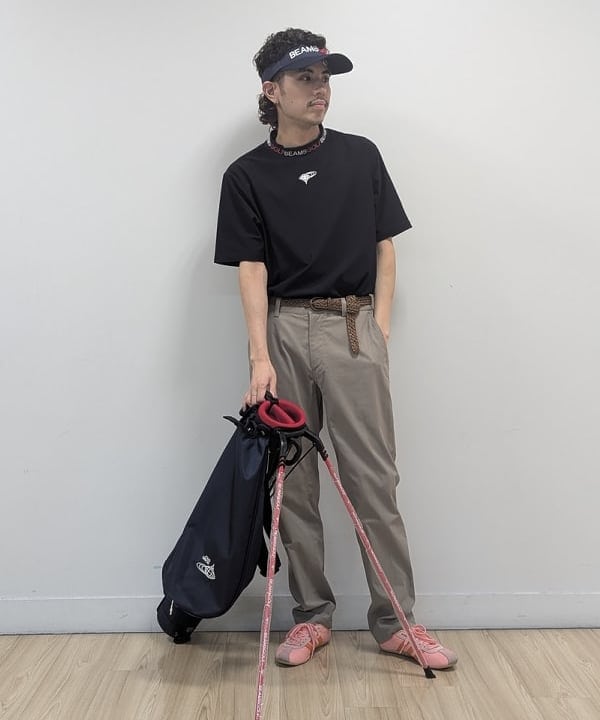 BEAMS GOLF | ORANGE LABEL / フレックスドライ モックネック シャツ