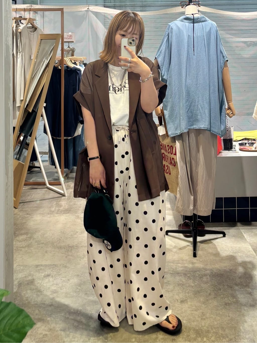 DOUX ARCHIVESの【即完売アイテム/体型カバー】メッシュフレンチ 