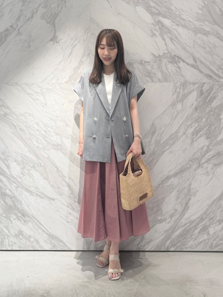 ANAYI | オーガンリネンライクフレンチジャケット | Rakuten Fashion