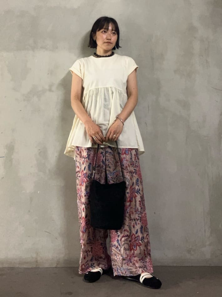 FREAK'S STORE | 切替ギャザーTシャツ 25SS | Rakuten Fashion(楽天