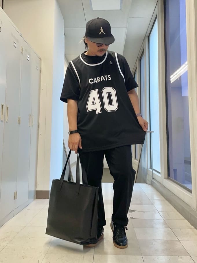 TAKEO KIKUCHIの【抗菌防臭/5サイズ展開】ハイゲージポンチ Tシャツを使ったコーディネートを紹介します。｜Rakuten Fashion(楽天ファッション／旧楽天ブランドアベニュー)5954639