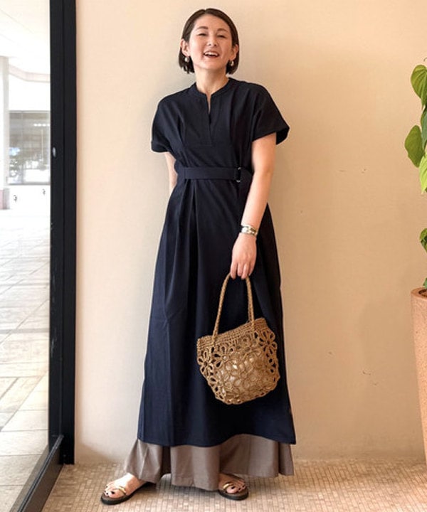 BEAMS HEARTのタック ワイドパンツを使ったコーディネートを紹介します。｜Rakuten Fashion(楽天ファッション／旧楽天ブランドアベニュー)5954667