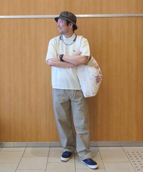 BEAMS HEARTのPENNEY'S / フォックス ニット ポロシャツを使ったコーディネートを紹介します。｜Rakuten Fashion(楽天ファッション／旧楽天ブランドアベニュー)5956355