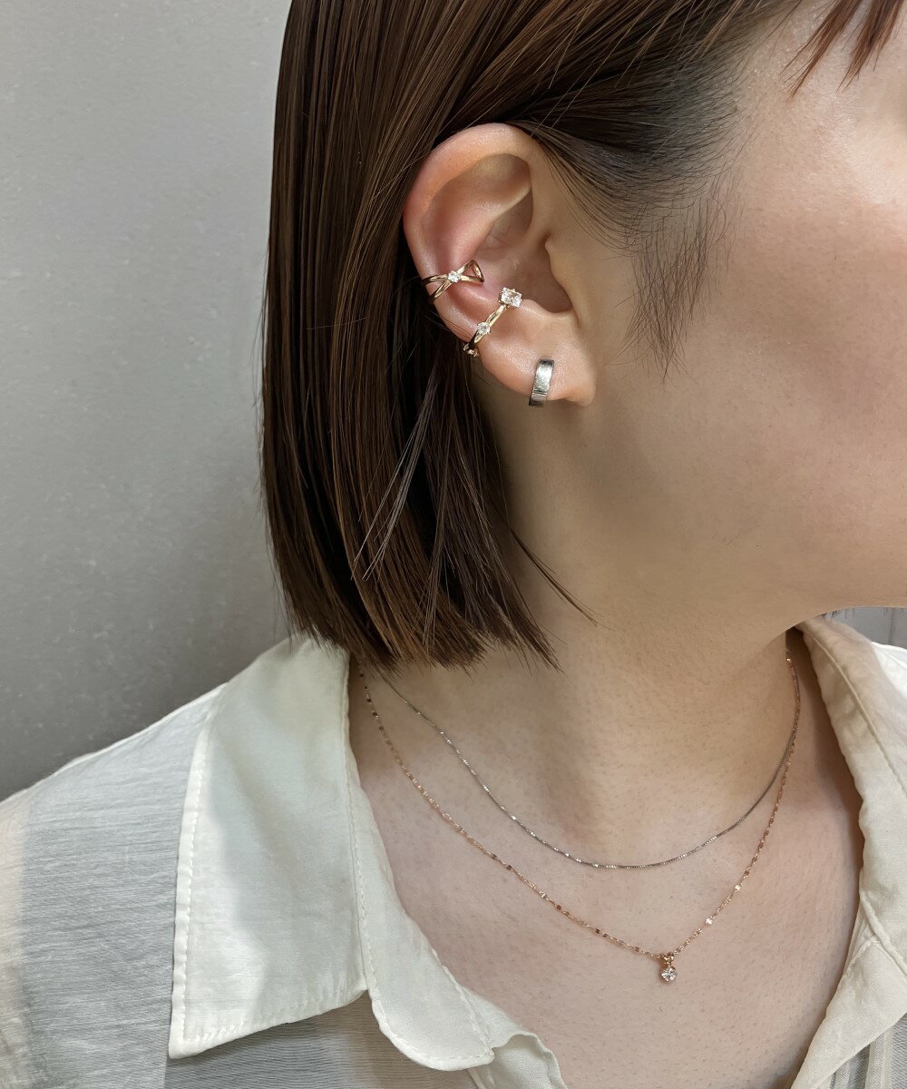 Jouete | K10WG ベネチアンチェーン ネックレス | Rakuten Fashion