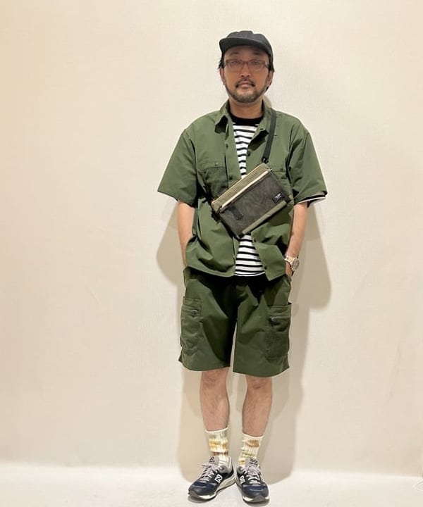 BEAMS HEARTのメッシュコンビ サコッシュを使ったコーディネートを紹介します。｜Rakuten Fashion(楽天ファッション／旧楽天ブランドアベニュー)5968832