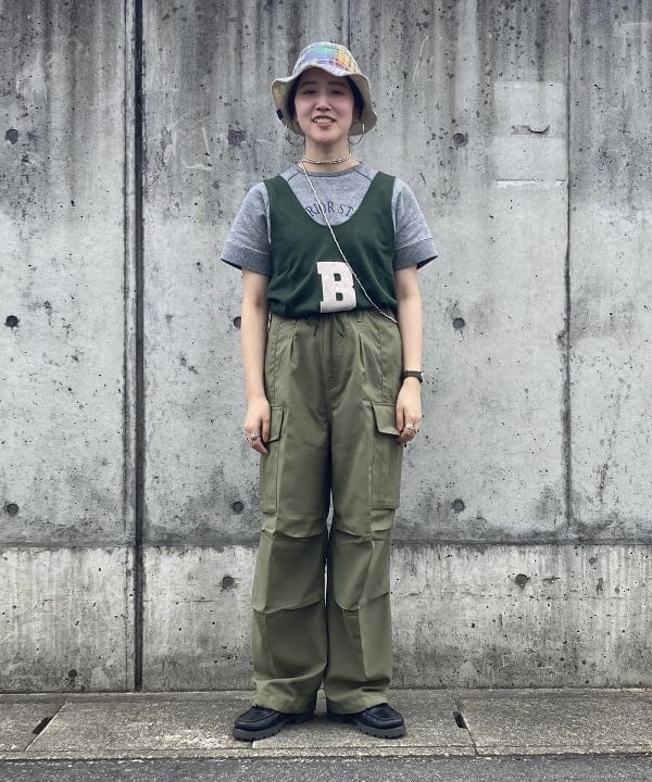 BEAMS HEARTのナンバリング タンクを使ったコーディネートを紹介します。｜Rakuten Fashion(楽天ファッション／旧楽天ブランドアベニュー)5968833