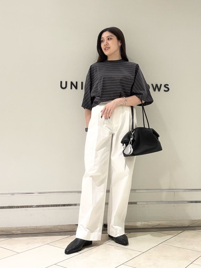 ロエフ　コットンタイル2タックパンツ LOEFF（ロエフ）の「＜LOEFF（ロエフ）＞ コットンツイル 2タック