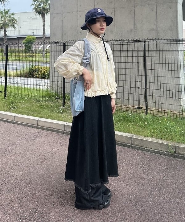 BEAMS HEARTのメッシュ ギャザーハンドル トートバッグ 25SS レディースを使ったコーディネートを紹介します。｜Rakuten Fashion(楽天ファッション／旧楽天ブランドアベニュー)5970810