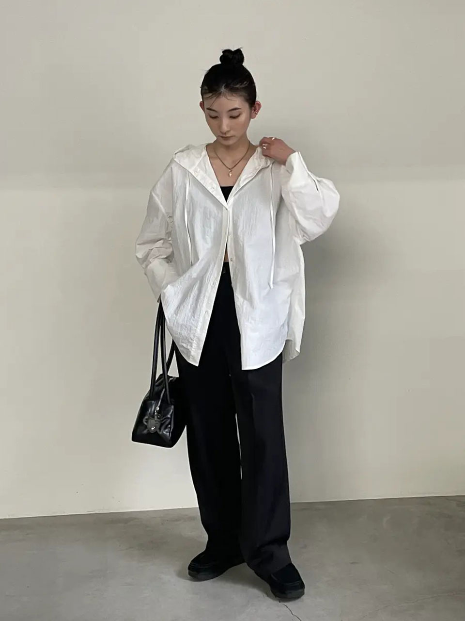 SELECT MOCA | 【S/Fサイズ展開】フード付きナイロンシャツ | Rakuten