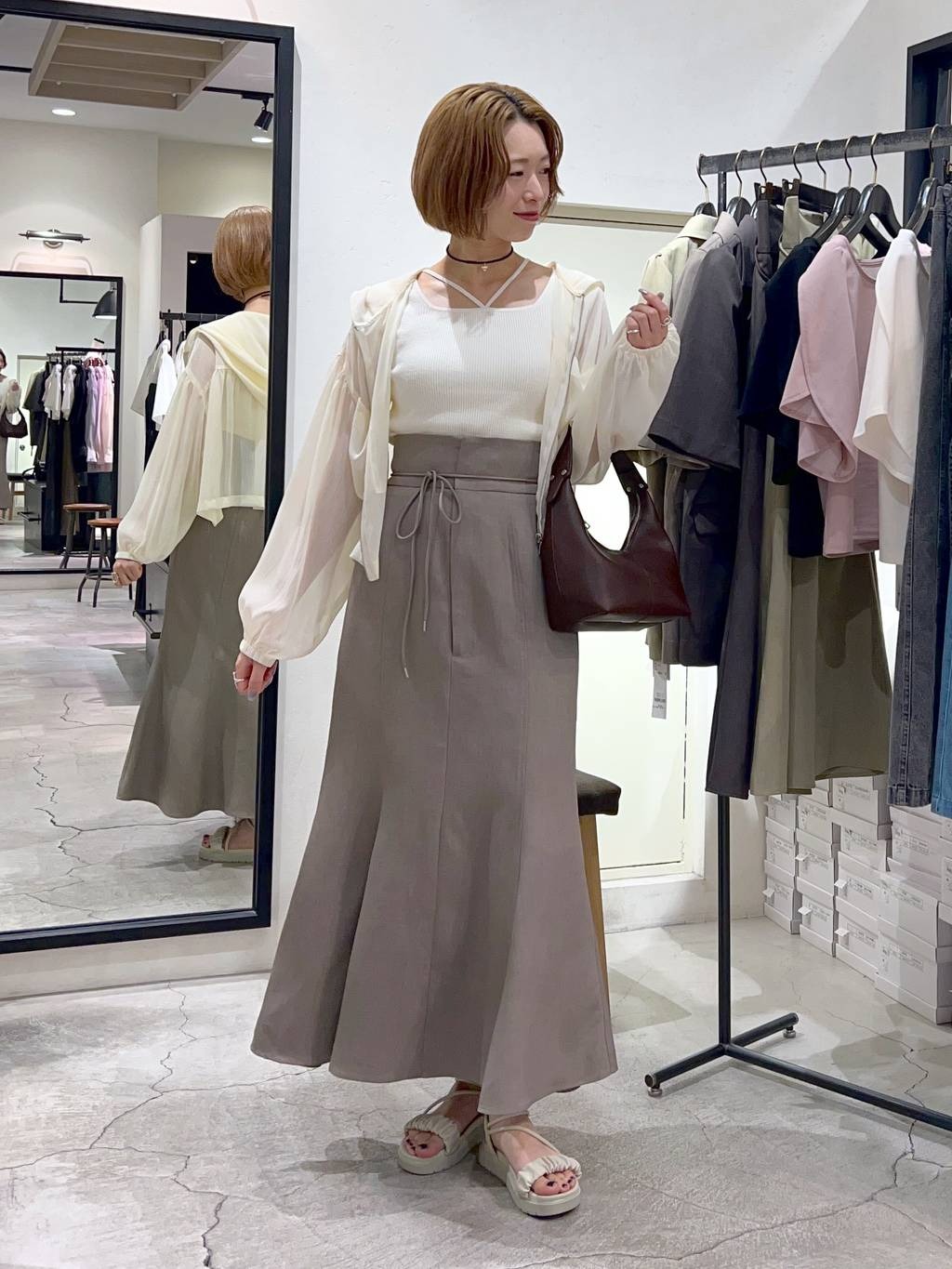 mysty woman | 【リバイバル!】楊柳シアーZIPパーカー | Rakuten